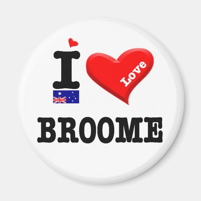 Imã BROOME - Eu Amo (Frente)