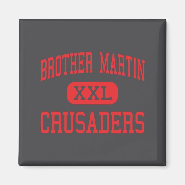 Imã Brother Martin Crusaders High New Orleans _1  (Frente)