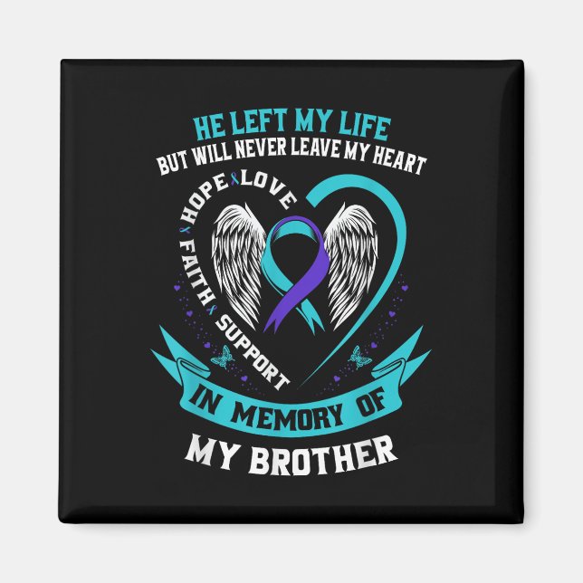 Imã Brother Suicida Awariness (Frente)
