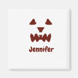 Imã Brown Halloween assustador queda rosto acrescentar