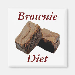 Imã Brownie Diet Magnet