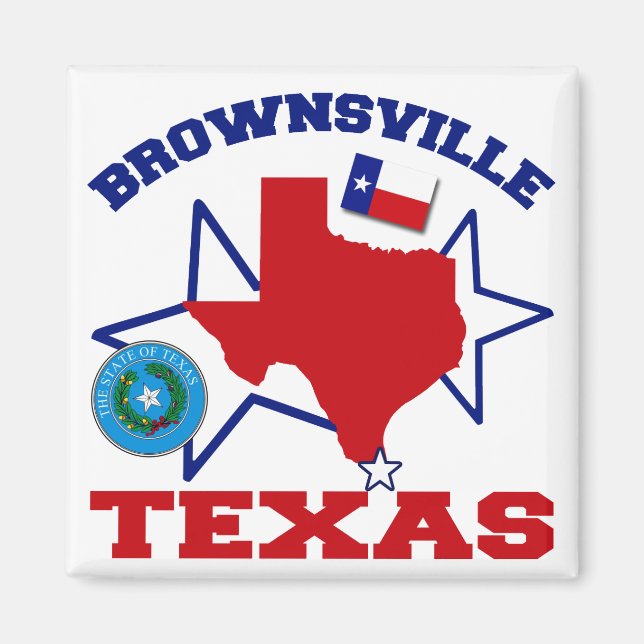 Imã Brownsville, Texas (Frente)