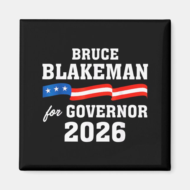 Imã Bruce Blakeman para Governador da Califórnia Blake (Frente)