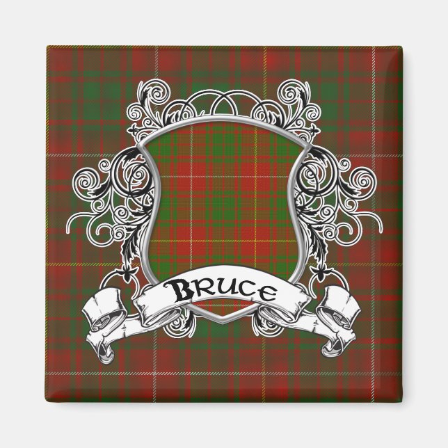 Imã Bruce Tartan Shield (Frente)
