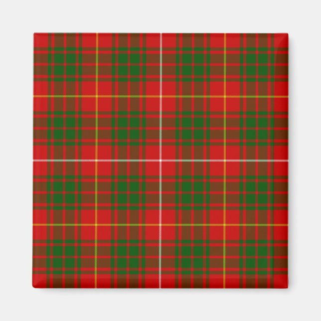 Imã Bruce tartan xadrez verde (Frente)