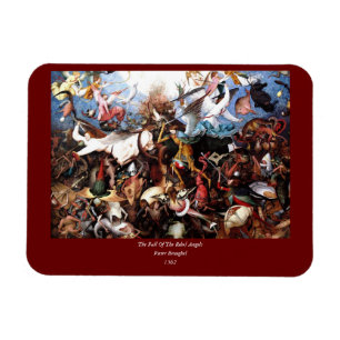 Ímã Bruegel's "The Fall Of The Rebel Angels" (1562)