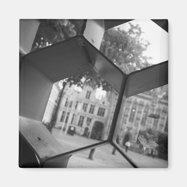 Imã Brugge Burg Magnet (Frente)