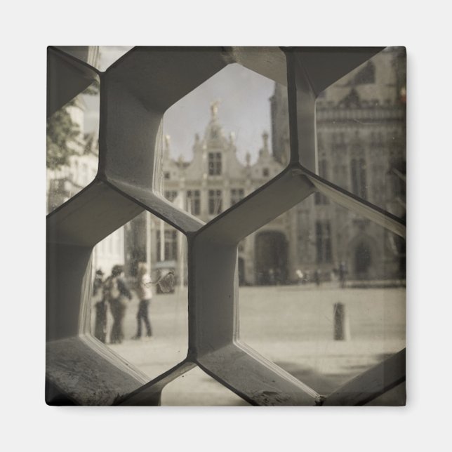 Imã Brugge Burg Magnet (Frente)