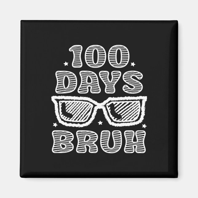 Imã Bruh 100 Dias De Escola 100º Dia Do Pulmão Escolar (Frente)