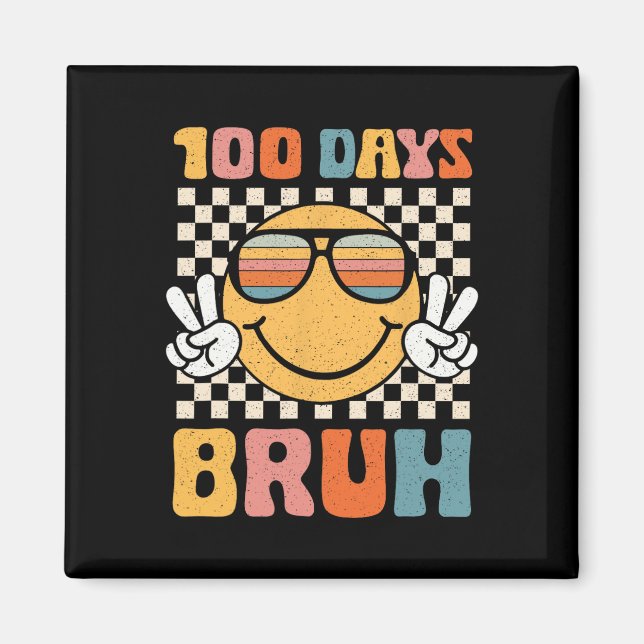 Imã Bruh 100 Dias De Meninos Escolares Adolescentes 10 (Frente)