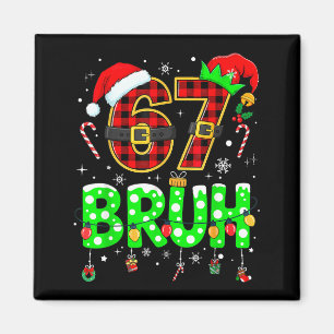 Imã Bruh 67 Seis Sete 6 7 Meme Natal Engraçado Rapaz R