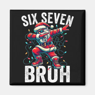 Imã Bruh 67 Seis Sete Papai Noel Dabbing Natal Meme Me