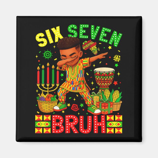 Imã Bruh American Black History 67 Seven African Dabbi (Frente)