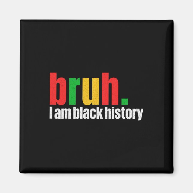 Imã Bruh é o Mês da História Negra Adolescentes Negros (Frente)