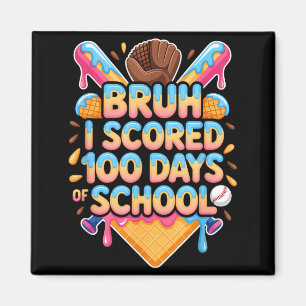Imã Bruh eu marquei 100 dias de sorvete de beisebol es