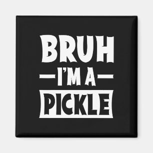 Imã Bruh, eu sou um Pickle Engraçado, Par de Figurino
