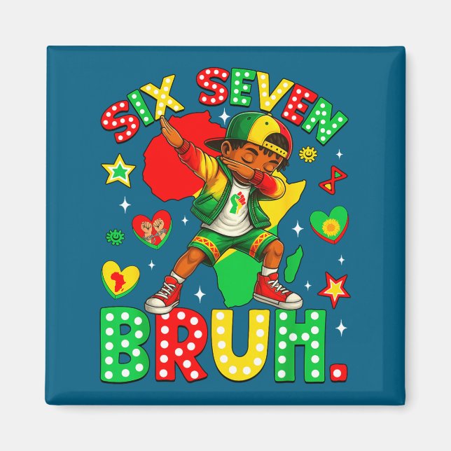 Imã Bruh History Dabbing 67 African American Seven Bla (Frente)