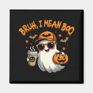 Imã Bruh I Quer Dizer Boo Engraçado Ghost Café Pumpkin