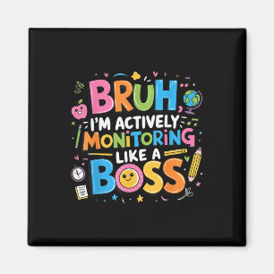 Imã Bruh Im Ativamente Monitorando Como Um Chefe, Test