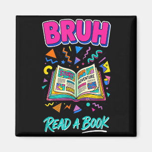 Imã Bruh leia um livro engraçado leitura bibliófilo re