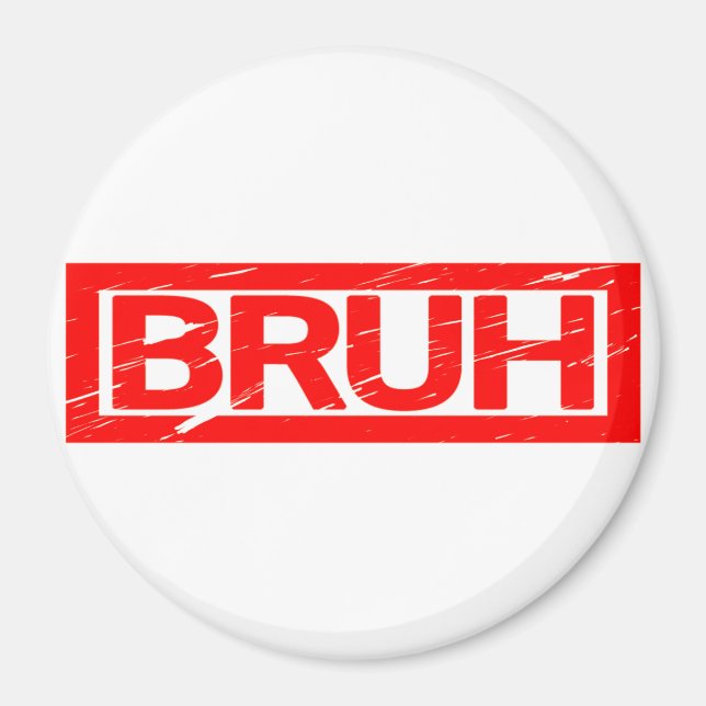Imã Bruh Stamp (Frente)