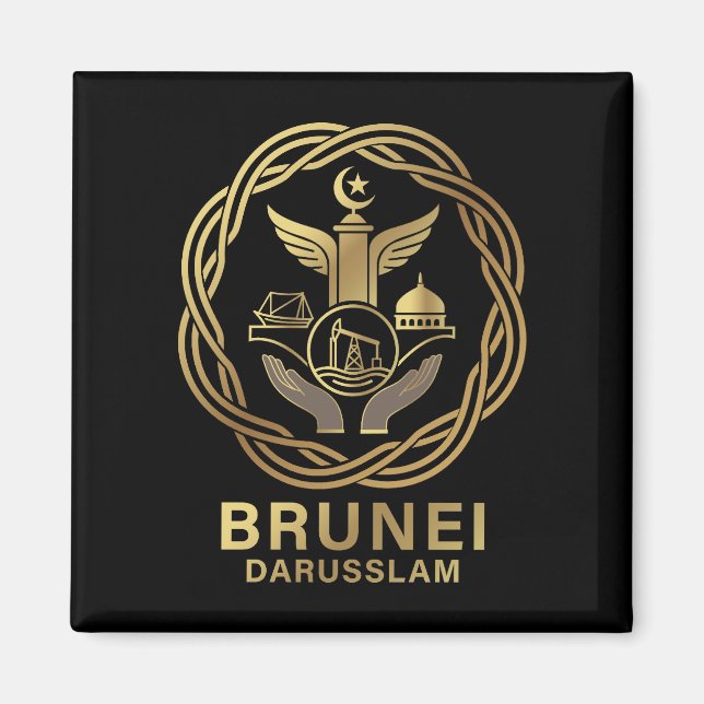 Imã Brunei Darussalam Sudeste Asiático (Frente)