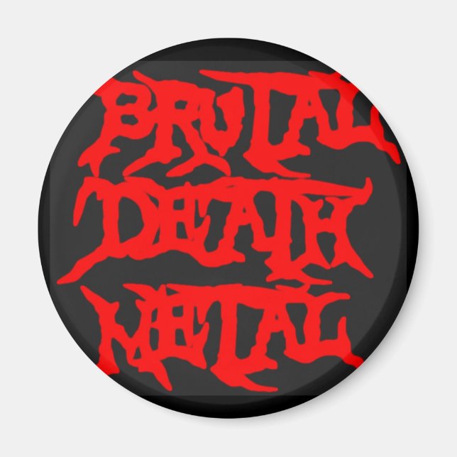 Imã Brutal Death Metal (Frente)