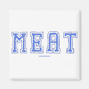 Imã brutalidade da carne de SlipperyJoe crua irregular