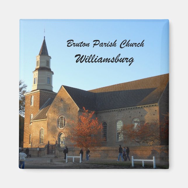 Imã Bruton Parish Church, Williamsburg (Frente)