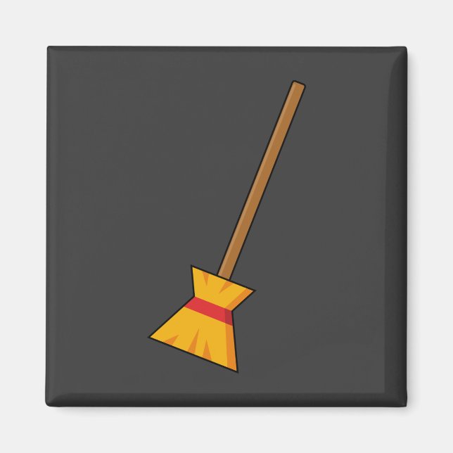 Imã Bruxa Broom (Frente)