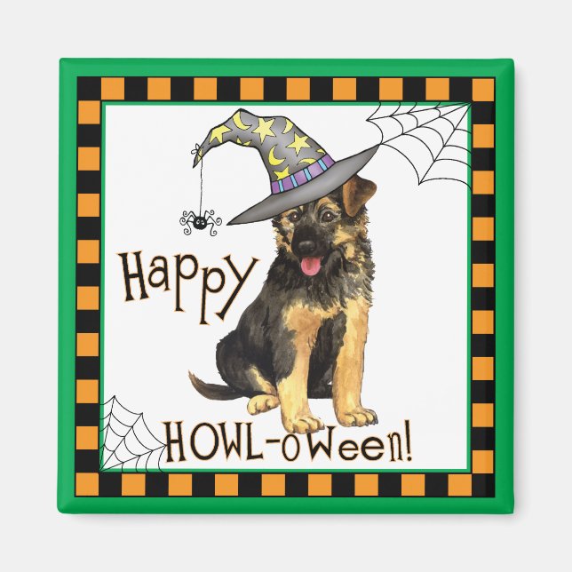 Imã Bruxa german shepherd (Frente)