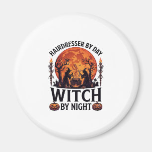 Imã Bruxa Noturna Dia de Cabeleireiro Halloween Pente