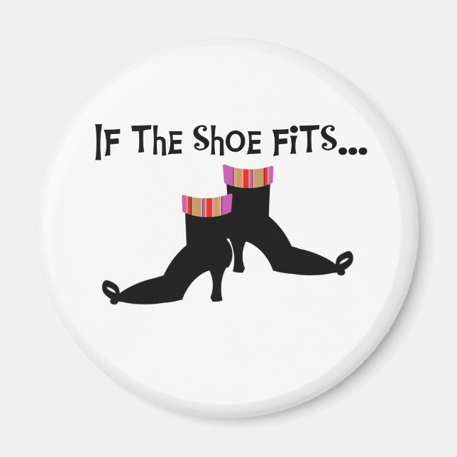 Imã Bruxa Se o Calçado Ajustado (Frente)