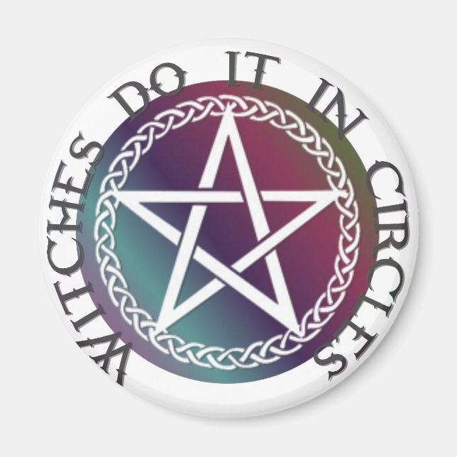 Imã Bruxas fazem isso em círculos ao redor do ímã (Frente)