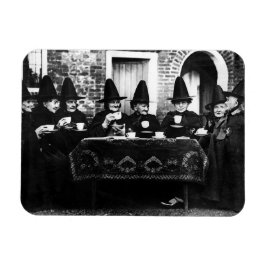 Ímã Bruxas Galesas Tendo Tea Crone Teatime