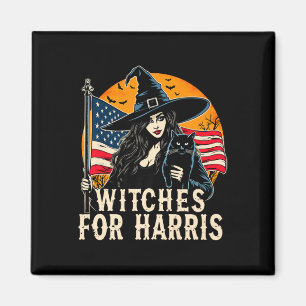 Imã Bruxas Para Kamala Harris Halloween, Sociedade Pol