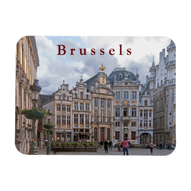 Ímã Bruxelas #8 (Horizontal)