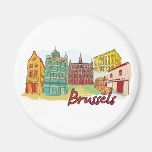 Imã Bruxelas, Bélgica Cidade Famosa