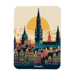 Ímã Bruxelas, Bélgica, pintura estilista