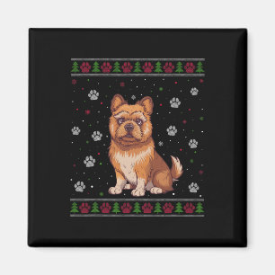 Imã Bruxelas Griffon Christmas Sweet Xmas Pet Animal