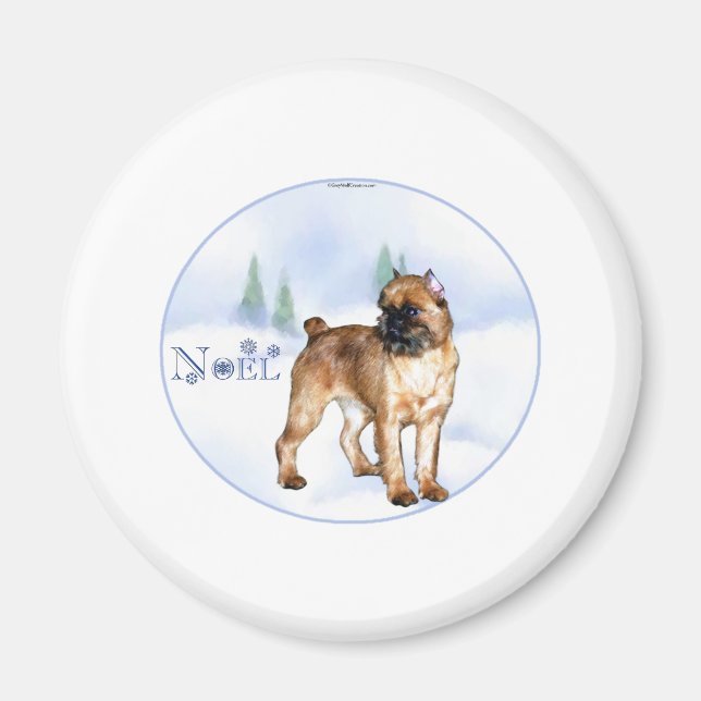 Imã Bruxelas Griffon Noel (Frente)