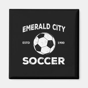 Imã Bruxo De Oz Cidade Esmeralda Futebol Pé Costume Ha