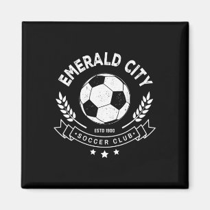 Imã Bruxo De Oz Cidade Esmeralda Futebol Pé Costume Ha