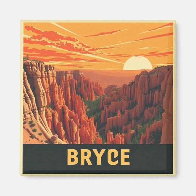 Imã Bryce Canyon Thor’s Hammer Utah Souvenir (Frente)