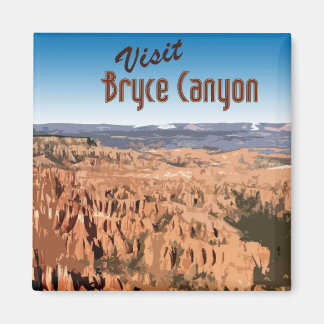 Imã Bryce Canyon Vintage Magnet