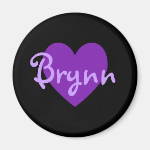 Imã Brynn Purple Heart Design