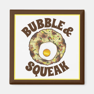 Imã Bubble e Squeak Brunch - Reino Unido - Comida Cuis