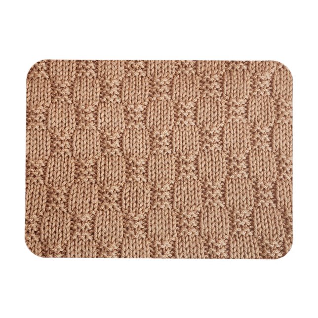 Ímã Bubble Knit Stitch Patterch de Shirley Taylor (Horizontal)