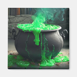 Imã Bubbling Witch's Cauldron Halloween