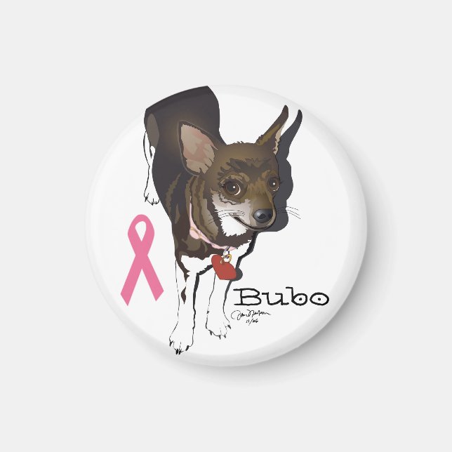 Imã Bubo, o chihuahua (Frente)